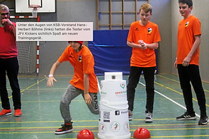 Konsolentraining der anderen Art beim JFV Kickers